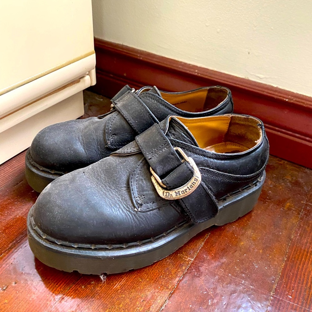 Vintage Made in England Platform Doc Marten oxford